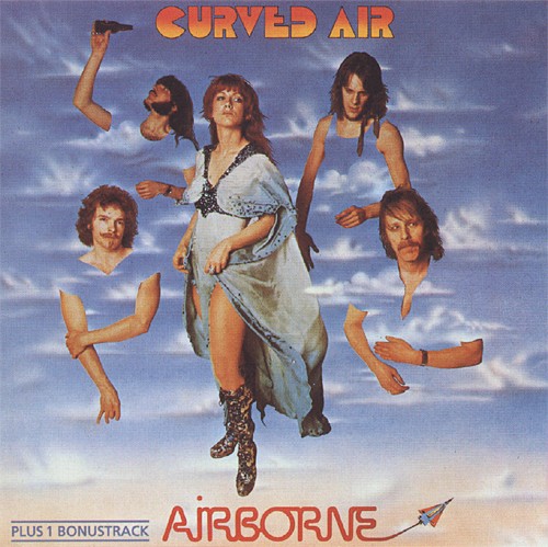  'Curved Air Live' cover 