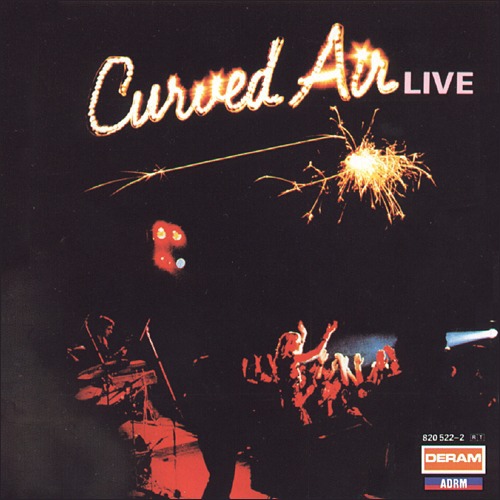  'Curved Air Live' cover 