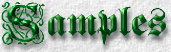  S A M P L E S 