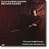  Richard Harvey - Italian Recorder Concertos cover