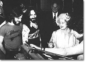 PFM and the Queen Mother, London, 1974 